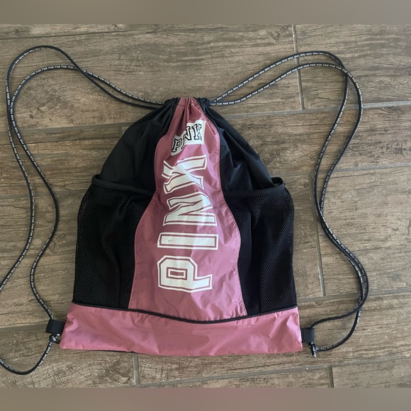 Pink Drawstring backpack - Picture 4 of 4